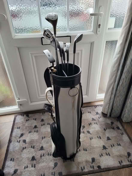Photo of free 1/2 set of golf clubs (Woodley RG5) #1