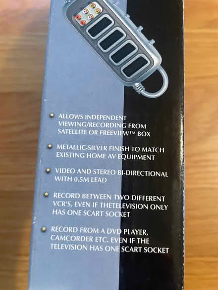 Photo of free New and unused Scart switching box (Longbarn WA2) #3