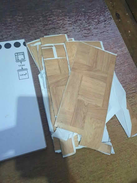 Photo of free Vinyl peel and stick floor tiles (Bare, LA4) #1