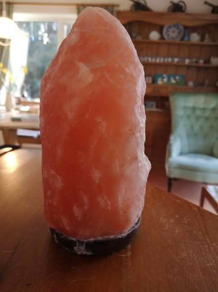 Photo of free Crystal salt lamp with no electric fittings (Kirby Cane NR35) #2