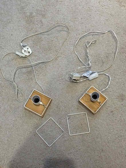 Photo of free Pair of table lamp bases with electrics (Headington OX3) #1