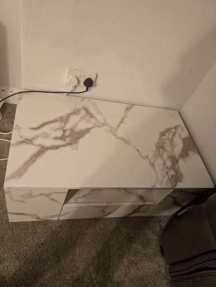 Photo of free Marble effect wooden coffee table (Wakefield wf4) #1