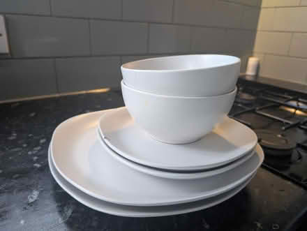 Photo of free 2 large + small plates and bowls (Finchley Central N3) #1
