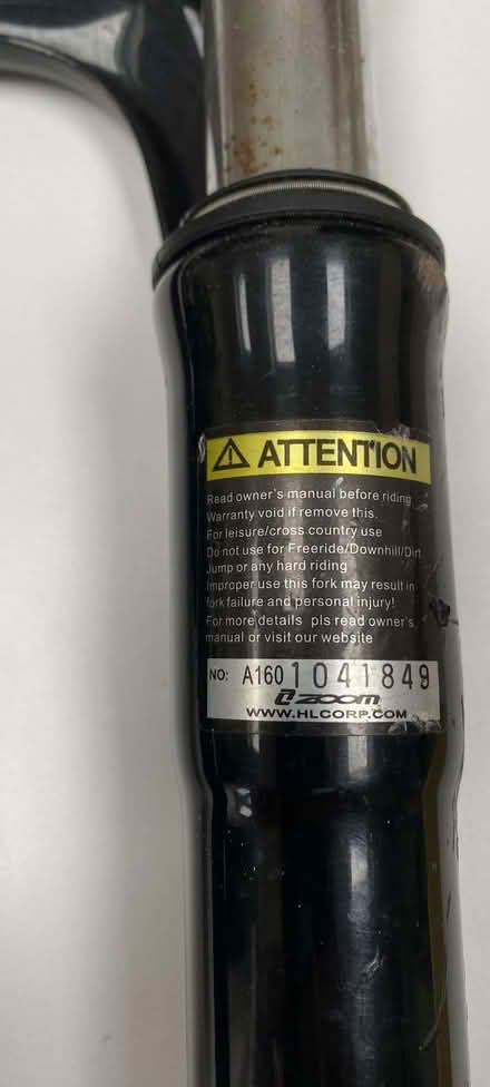 Photo of free Mountain Bike Forks - Zoom A160 (Higher Bebington CH63) #3