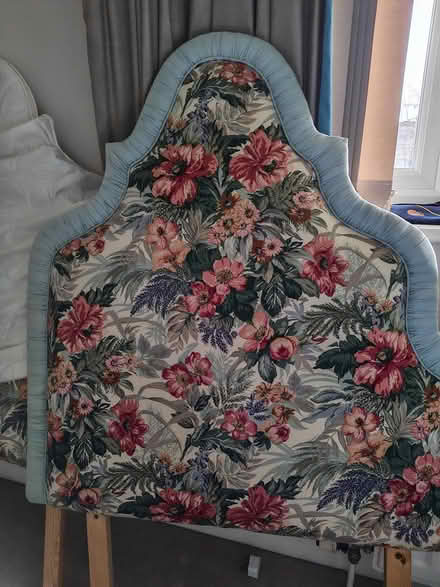 Photo of free Two single headboards and covers (SY6) #2