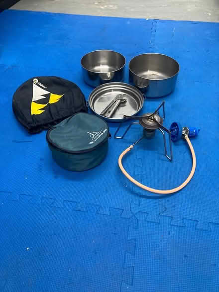 Photo of free Camping Stove and pans (Brixham TQ5) #1