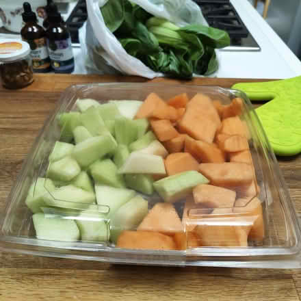 Photo of free Fresh cantaloupe & honeydew melon (Victory Heights, North Seattle) #1