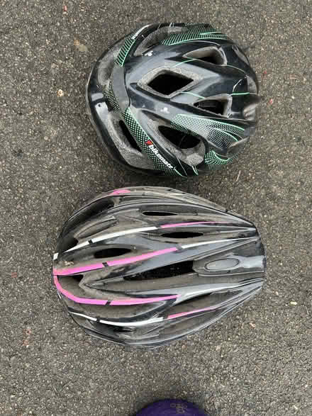 Photo of free 2 bike helmets (Bradford on Avon BA15) #1