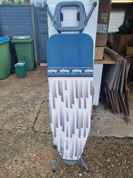 Photo of free Minky ironing board (Hurst Park, Molesey KT8) #1