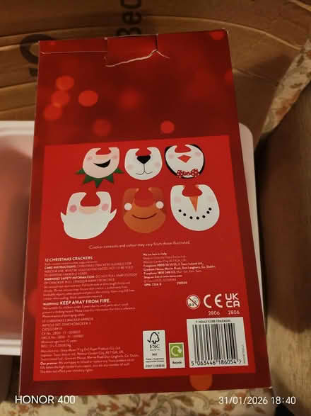 Photo of free Christmas crackers (Collier row RM5) #2
