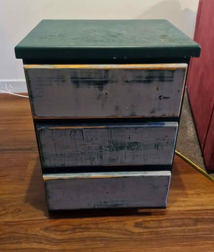 Photo of free Small chest of drawers (Law DD3) #1