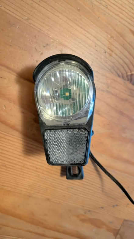 Photo of free Front dynamo light with reflector (Shrewsbury, Castlefields) #1