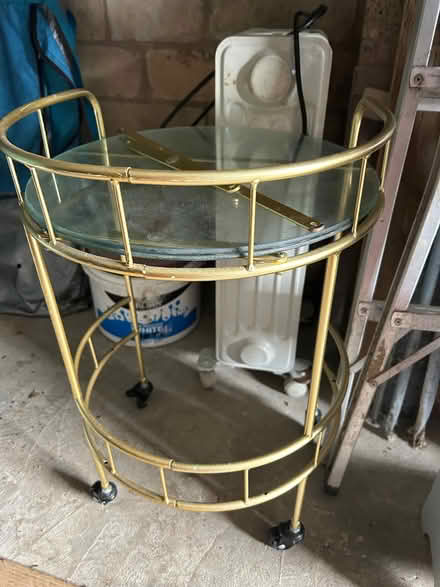 Photo of free Small gold trolley (Bradford on Avon BA15) #1