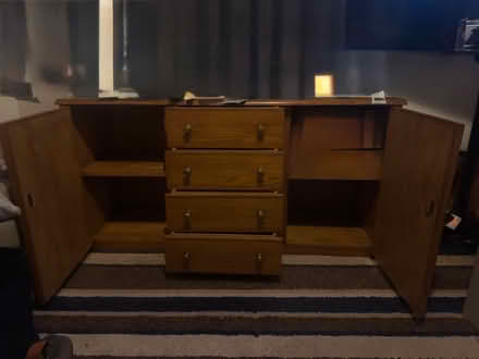 Photo of free Pure mahogany type of wood storage (West Derby L11) #2