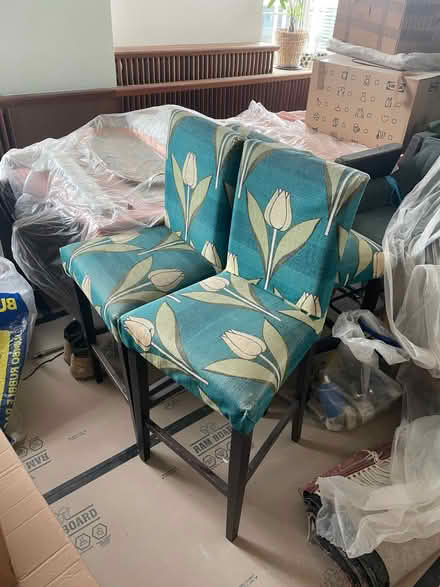 Photo of free Upholstered bar stools (South Kensington SW7) #1