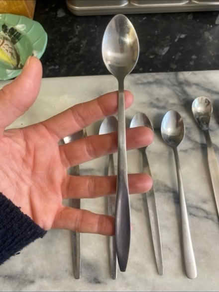 Photo of free Long Handled Spoons x 7 (Cheshunt En8) #2
