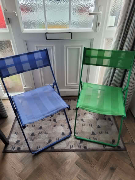 Photo of free 2 Folder Ikea chairs (Woodley RG5) #2