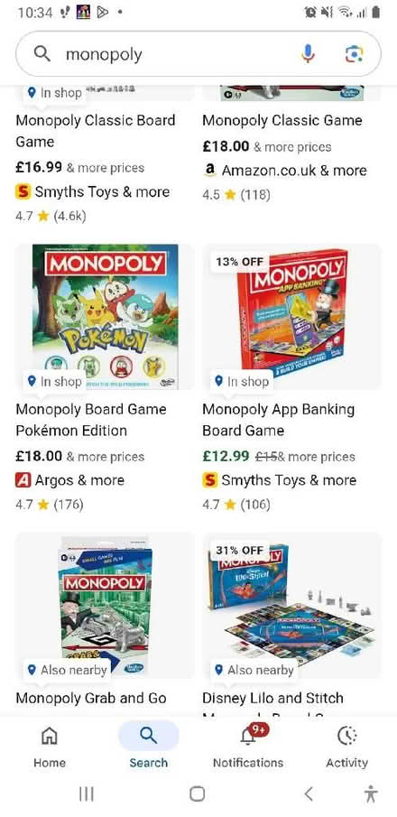 Photo of Any monopoly versions or game pieces (eg counters money etc) (Ruscote OX16) #1