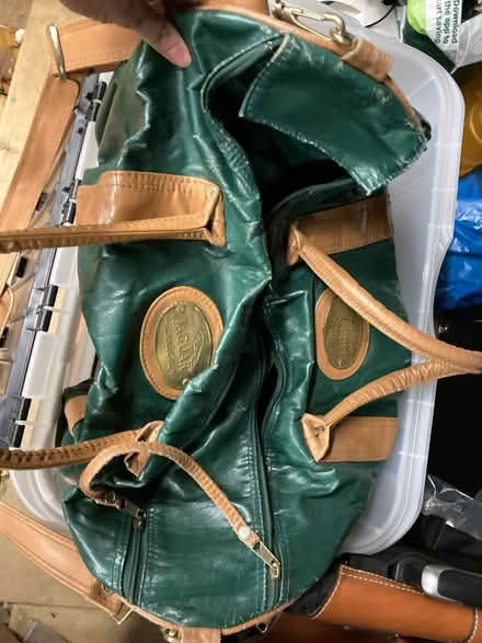 Photo of free Well worn jaguar leather satchel (N13 Palmers Green) #1