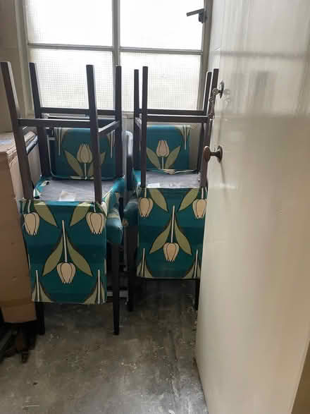 Photo of free Upholstered bar stools (South Kensington SW7) #4