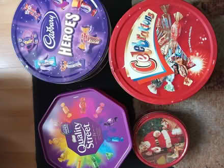 Photo of free Cocholate tins (Alkrington M24) #1