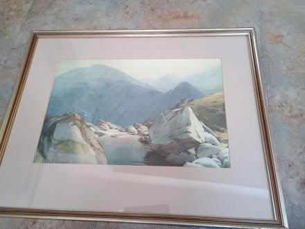 Photo of free Framed Picture of Langdale Beck by Heaton Cooper (Bloomfield) #1