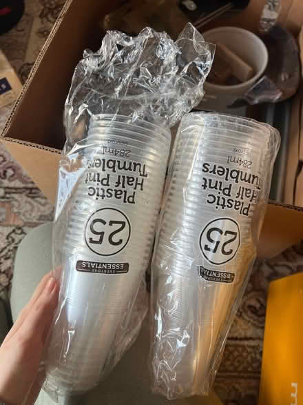 Photo of free Plastic party cups (Stanway, CO3) #1