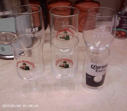 Photo of free Assorted Beer Glasses (CT2) #1