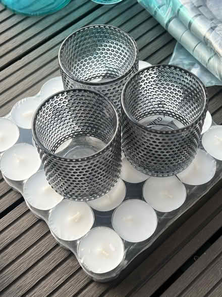 Photo of free Tea light candles and 3 votives (Queenstown Road SW8) #1