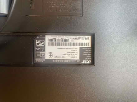 Photo of free Acer computer screen (Droylsden M11) #2