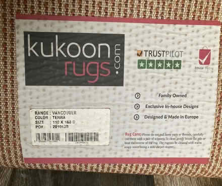 Photo of free Terracotta rug (Beckenham BR3) #2