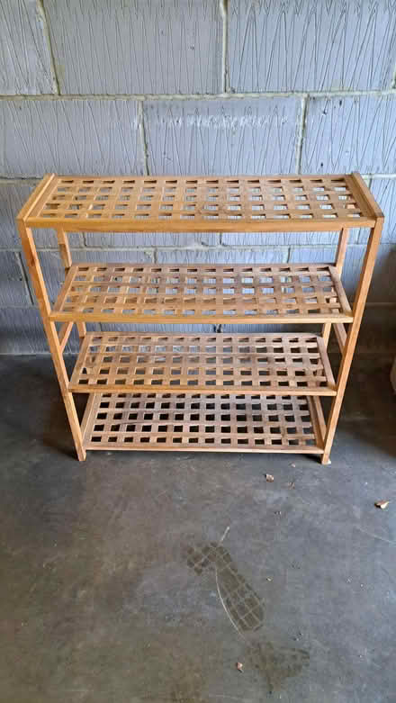 Photo of free 4 Tier Shoe Rack (East Harling NR16) #1