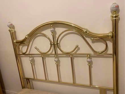 Photo of free Easy foldable double bed with wheels. (Deepdale PR1) #1