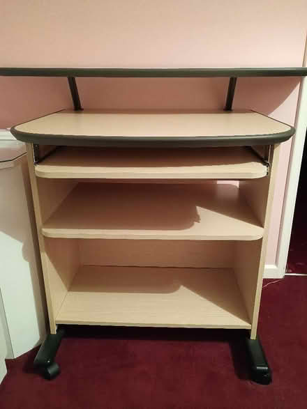Photo of free Computer desk with pull out shelf (Amersham HP7) #2
