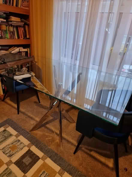 Photo of free Glass table (M25 1fl) #1
