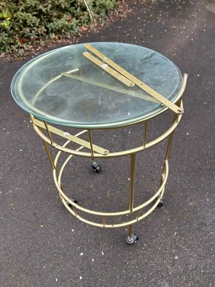 Photo of free Small gold trolley (Bradford on Avon BA15) #2
