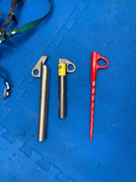 Photo of free Strap on crampons and ice screws (Brixham TQ5) #3