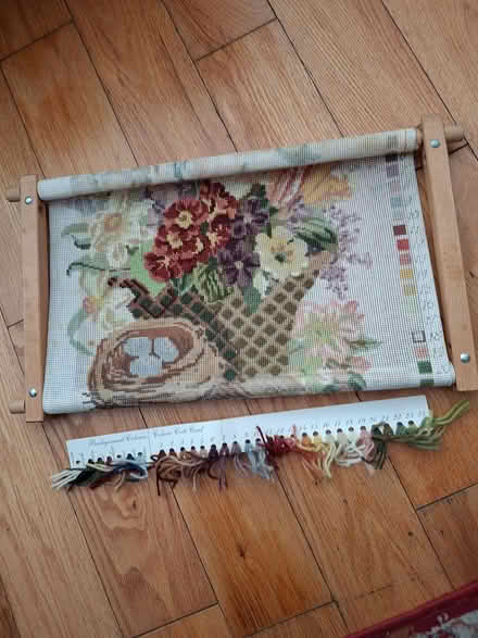 Photo of free Unfinished tapestry in frame (sidcup DA15) #1