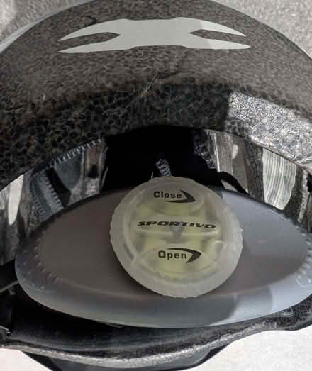 Photo of free Adjustable Bicycle Helmet 54-60cm Silver/Red/Blue (Raynes Park SW20) #2