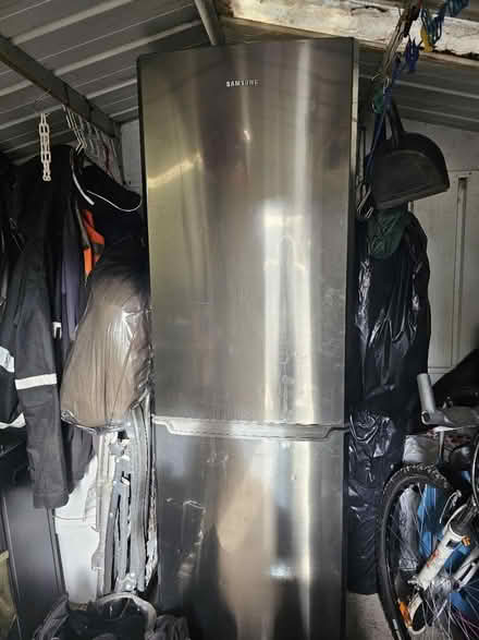 Photo of free silver samsung fridge/freezer (BN220UQ) #1