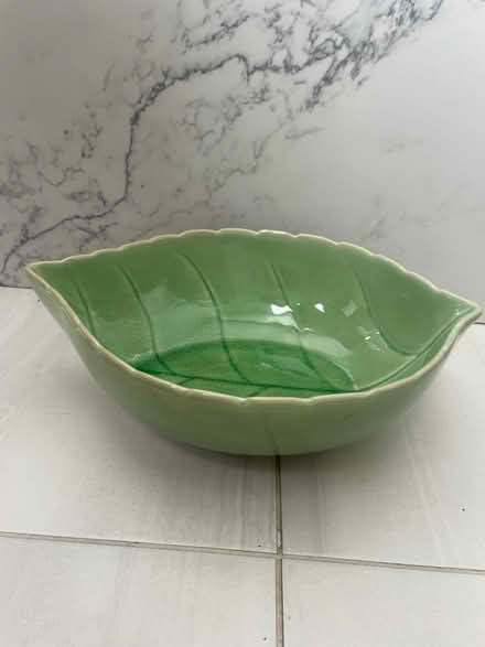 Photo of free Big Leaf shaped ceramic bowl (Kennedy/16th in Markham) #1