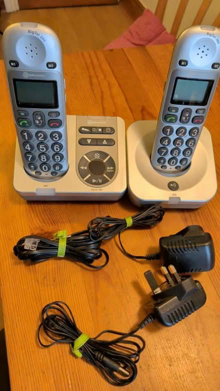 Photo of free Dual DECT landline wireless phones (Shrewsbury, Castlefields) #1