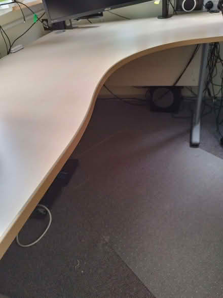 Photo of free Desk, large office type + 2 pedestals (Naunton WR8) #2