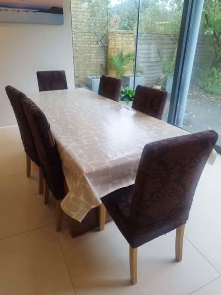 Photo of free 6 dining room chairs (Twickenham TW2) #3