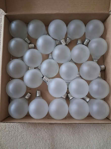 Photo of free 25 g40 5W replacement bulbs clear (Highlands, NJ) #1