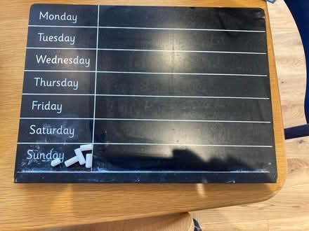 Photo of free Weekly planner blackboard (Waterbeach) #1