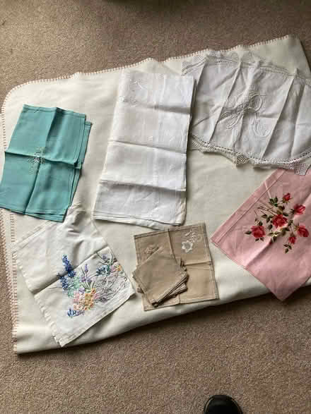 Photo of free Vintage embroidered items (Bolton le Sands) #1