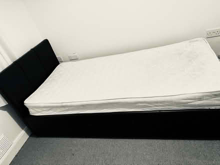Photo of free Single bed frame and mattress (ST1) #1
