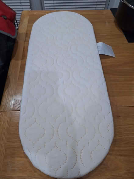 Photo of free Moses basket mattress (Knotty Ash L14) #1