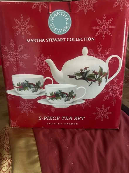 Photo of free Martha Stewart tea set (Shadowridge) #1